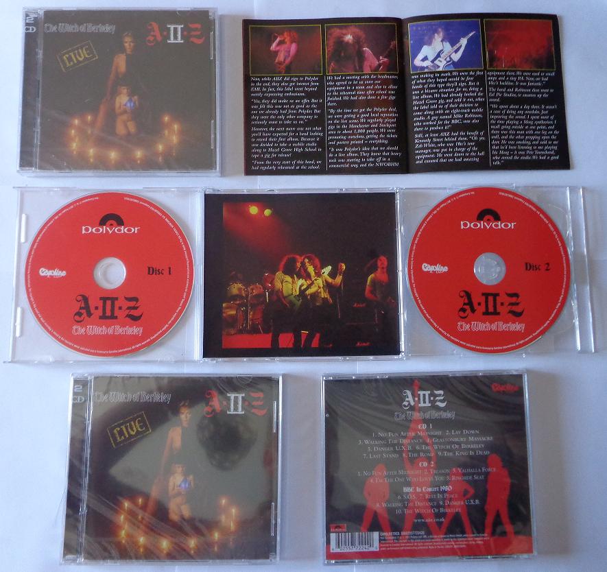 A II Z New CD Release - AIIZ, A11Z New Wave Of British Heavy Metal NWOBHM Heavy Rock Hard Rock n.w.o.b.h.m aiiz a11z